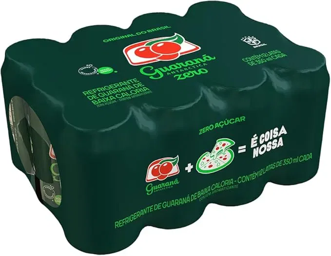 Refrigerante Guaraná Antarctica Sem Açúcar Lata 350ML - Imagem 3