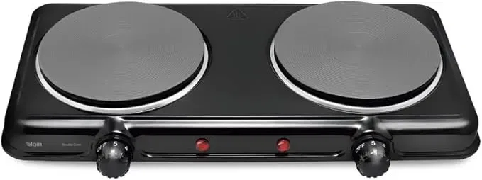 Fogão Elétrico Portátil Cooktop Elgin Double Cook 2 Bocas - 110V