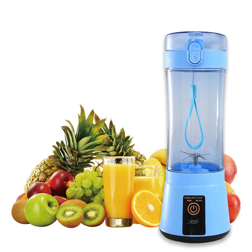 Portable Electric Fruit Juicer Wireless USB Rechargeable Mini Mixer Multifunction Summer Smoothie Blender Machine Kitchen Supplies - Imagem 4