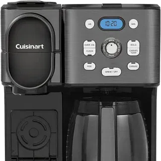 Cuisinart Conjunto de Cafeteira em Aço Inoxidável Preto Cuisinart Conjunto de Cafeteira em Aço Inoxidável Preto