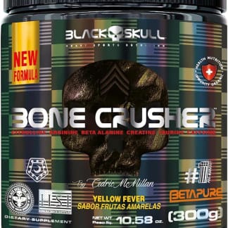 Black Skull Bone Crusher Nova Fórmula – 300G Frutas Amarelas – Black Skull Bone Crusher Nova Fórmula – 300G Frutas Amarelas –