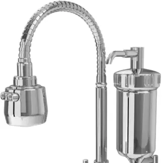 Torneira Gourmet Com Filtro Cozinha De Parede Metal Inox Torneira Gourmet Com Filtro Cozinha De Parede Metal Inox