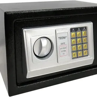 Cofre Eletrônico Digital Grande 31x20x20cm Chave Reserva Cofre Eletrônico Digital Grande 31x20x20cm Chave Reserva