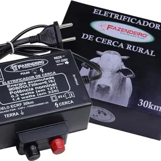 Eletrificador Rural Cerca Elétrica Fazendeiro 30 Km Bivolt Eletrificador Rural Cerca Elétrica Fazendeiro 30 Km Bivolt