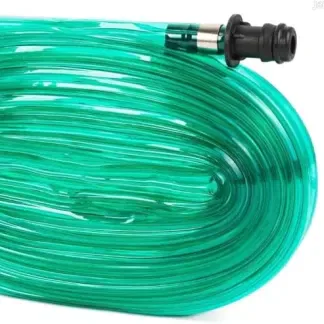 Mangueira de Irrigação Micro Perfurada PVC Com Engate 15M Aspersão Para Jardim Horta Gramado Flores Mangueira de Irrigação Micro Perfurada PVC Com Engate 15M Aspersão Para Jardim Horta Gramado Flores